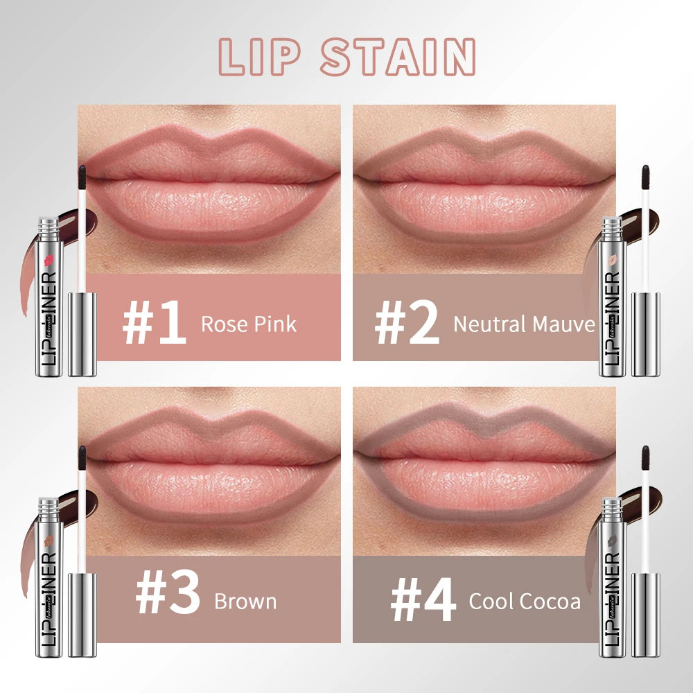 Lakerain Peel Off Lip Stain | Matte Waterproof Lip Liner