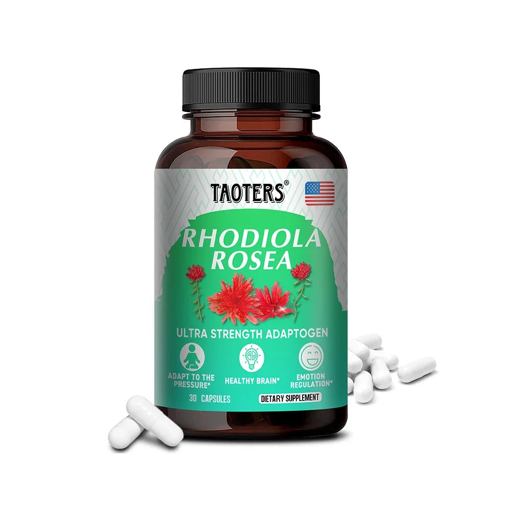 Rhodiola Rosea 1000mg Capsules – Energy, Brain & Mood Support