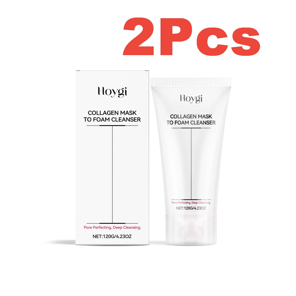 Collagen & Hyaluronic Acid Face Wash – Daily Hydrating Cleanser Facial Cleanser Oasis Select 2 x 120g Boxed