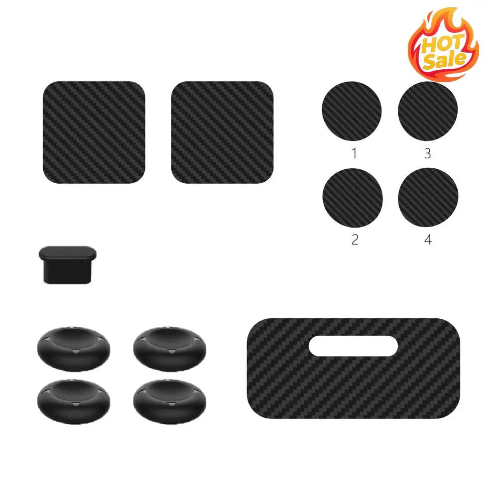 12Pcs Joystick Cap Stickers Protective Stickers Game Controller Stickers Gamepad Stickers for Steam Controller 2026 Oasis Select