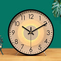 Luxury Desktop Quartz Clock, Creative Modern Table Clock for Home Living Room Decor, Elegant High-end Ornament Timepiece Oasis Select G