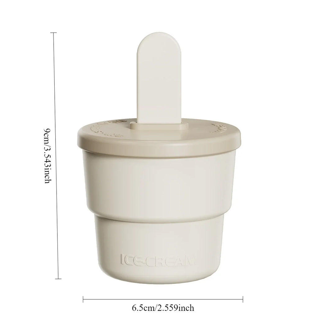Ice Cream Molds For Home Use To Make Popsicles Ice Cream Special Abrasives Food Grade Silicone Cheese Sticks Children's Homemade Oasis Select white