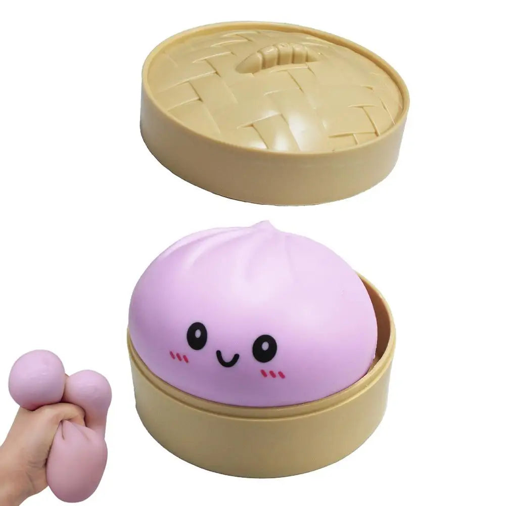 Dumpling Squeeze Stress Ball – Squishy Sensory Fidget Toy