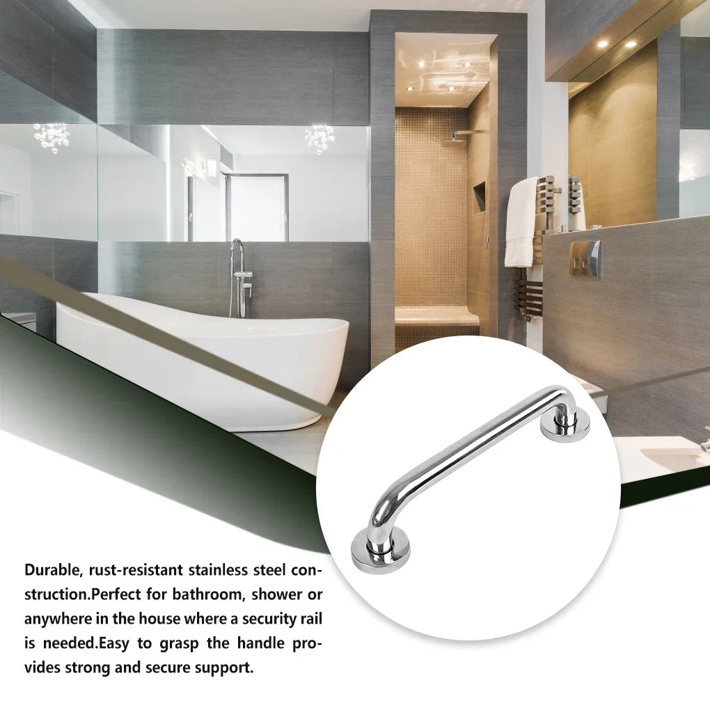 Towel Grab Bar Stainless Steel Bath Holder Anti-skidding Wall Bar Handle Good Grip for Thicken Vanity Home Room 50 cm Oasis Select