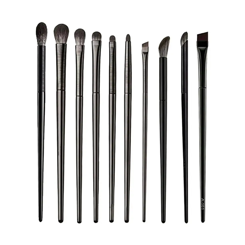10-Piece Eye Makeup Brush Set – Eyeshadow, Blending & Liner Eye Makeup Brush Set Oasis Select 10pcs