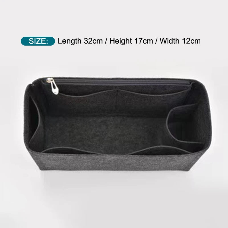 Felt Purse Organizer Insert – Bag Shaper & Storage Liner
