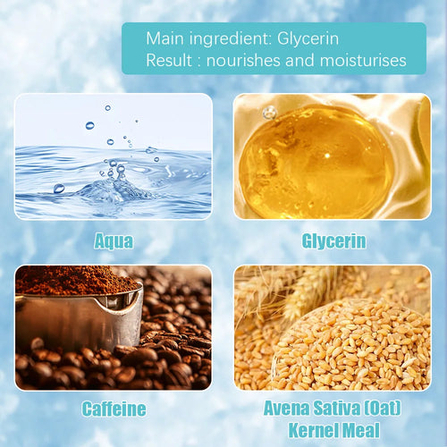 100g Hydrating eye cream: Caffeine + niacin aminosalicylic acid + peptide complex + rye extract Oasis Select