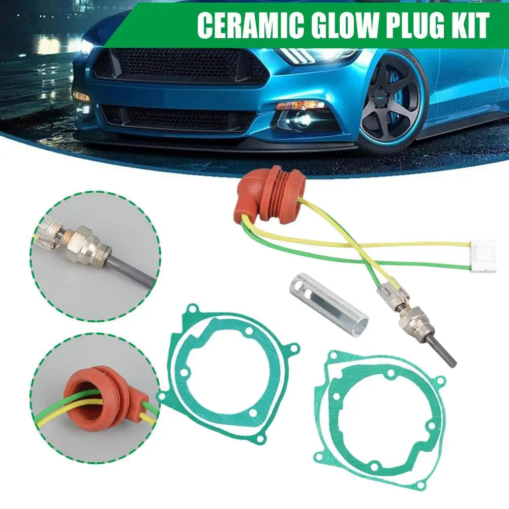 12V 2KW-8KW Car Air Parking Heater Gasket Ceramic Pin Glow Plug Repair Kit For Webasto Eberspacher Airtronic D2/D4/D4S Heaters ﻿ Oasis Select