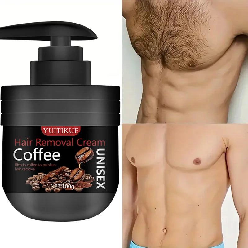 YUITIKUE Men's Hair Removal Cream – Painless & Nourishing