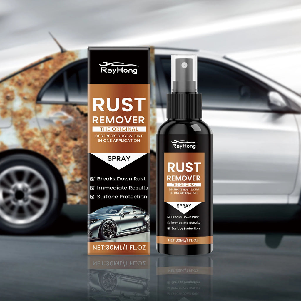 Car Rust Remover Spray, For Car Wheels & Metal Surfaces Dissolves Tire Rust Removes Rust & Dirt with Surface Cleaner Oasis Select Default Title