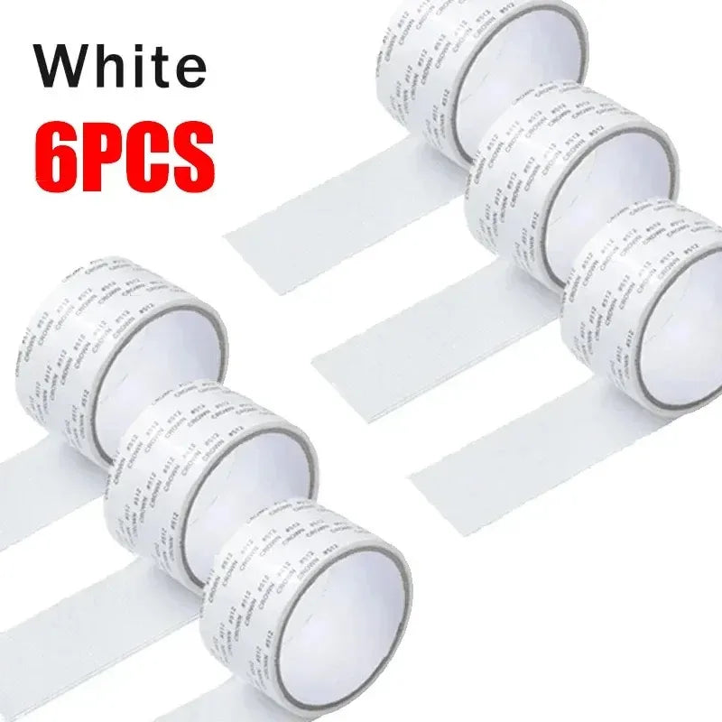 Strong Self Adhesive Window Screen Repair Tape Window Net Screen Repair Patch Covering Up Holes Tears Anti-Insect Mosquito Mesh Oasis Select 6PCS-white