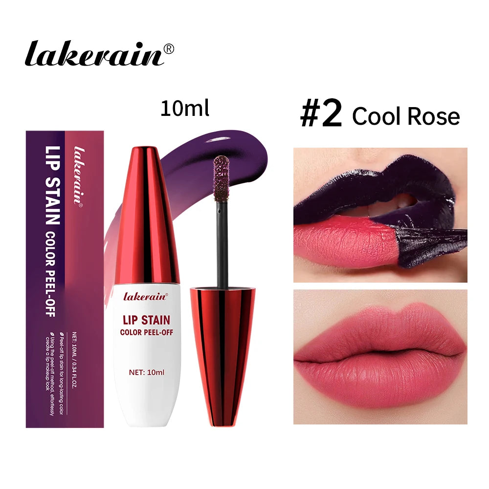 Lip Stain Peel Off Matte Lipstick for Lips Stick 24 Hours Water Resistant Lipsticks Free Shipping Cheap Lip Gloss Makeup Ink Oasis Select 2