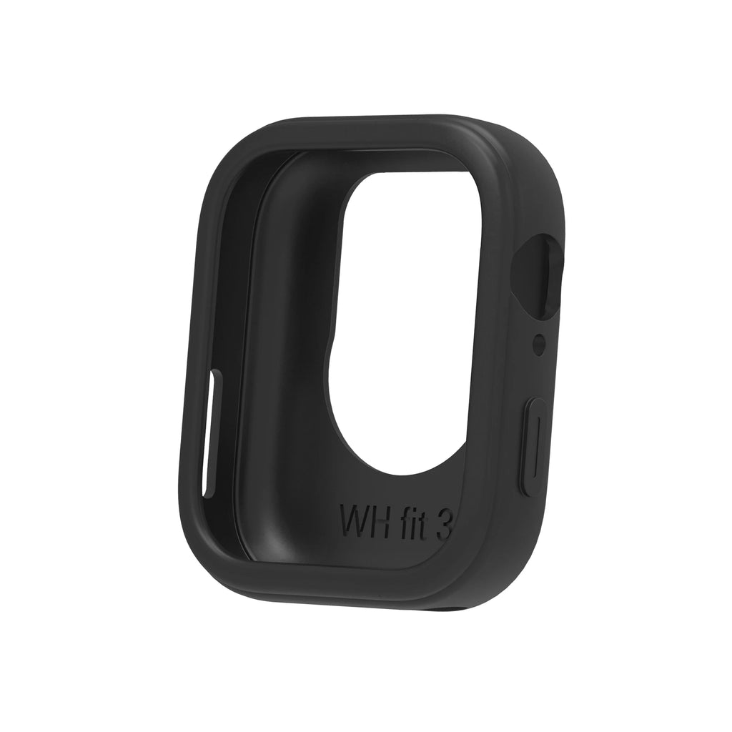 Silicone Case for Huawei Watch Fit 3 – Drop-Proof Cover Smartwatch Case Oasis Select black