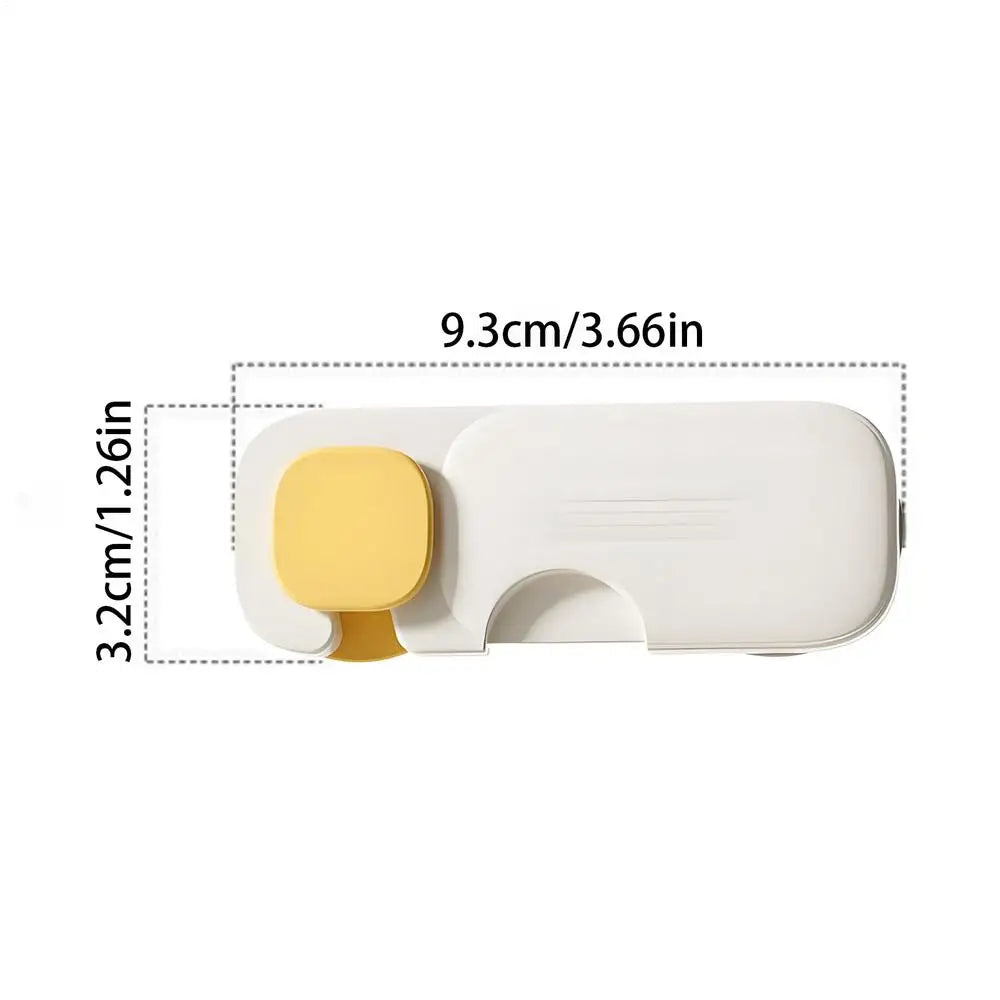Baby Cabinet Locks Kids Proofing Refrigerator Door Lock Invisible Security Furniture Latches for Closet Cupboard Refrigerator Oasis Select Yellow