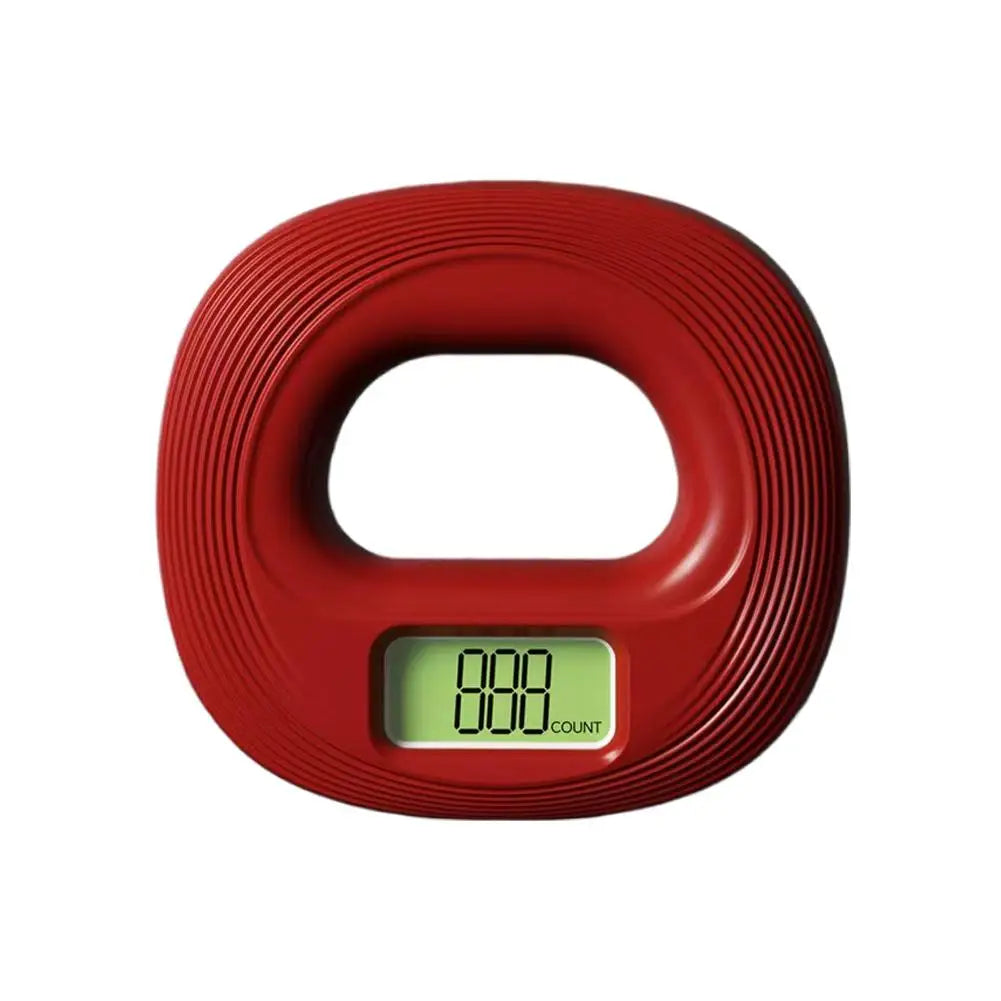 Silicone Finger Gripper Ring Hand Muscle Strengthener Ring Wrist Finger Trainer Exercise Carpal Expander Workout Fitness Device Oasis Select Red