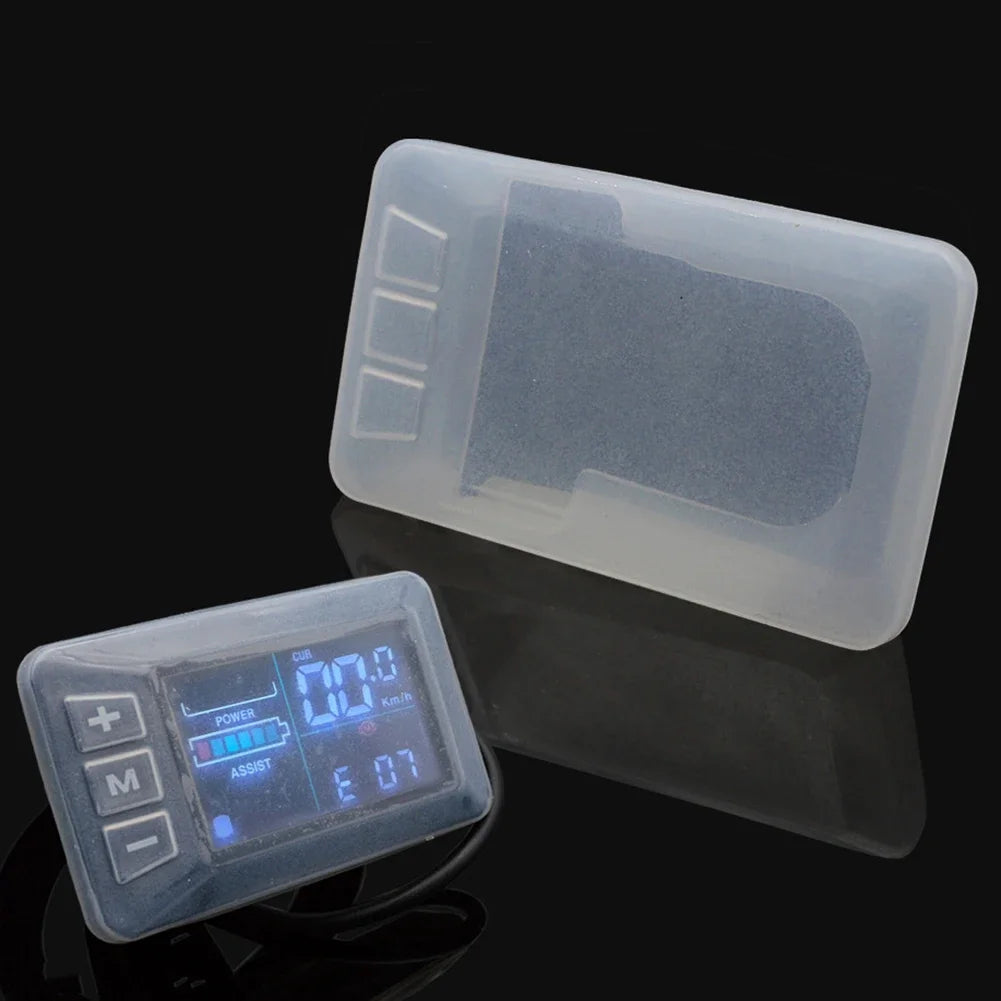 Bike Computer Protective Cover G51 LCD Display Dust Cover Electric Bicycle Speed Control Bike Anti Scratch Rainproof Covers Oasis Select