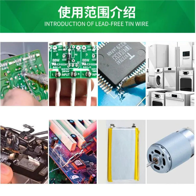 Lead-Free Solder Wire SN99.3 Cu0.7 | 50g Flux Core Reel Solder Wire Reel Oasis Select