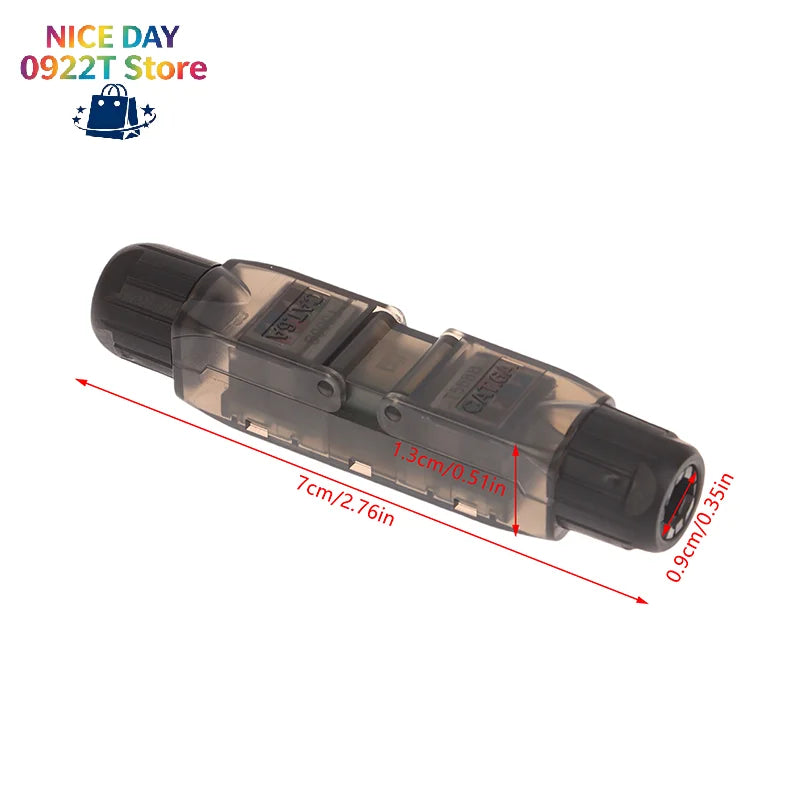 Terminal Network Extension Cable Tool-less Extension Connector Network Extender Junction Adapter Connection Box@#X Oasis Select