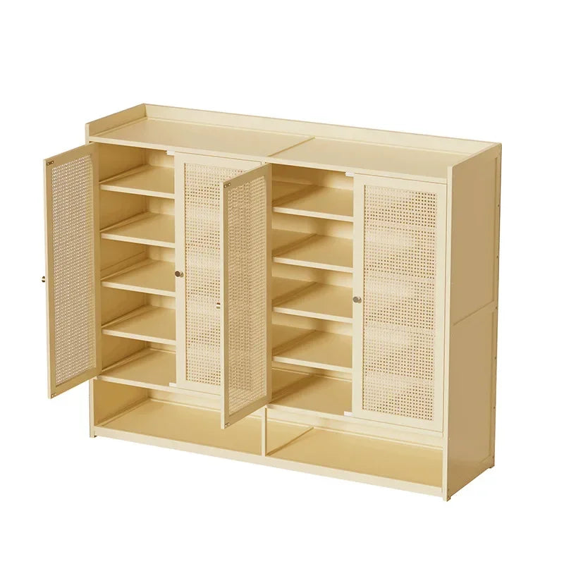 Multi-functional Shoe Cabinet Household Multi-layer Shoe Rack Entrance Cabinet Large Capacity Storage Dust Aisle Oasis Select