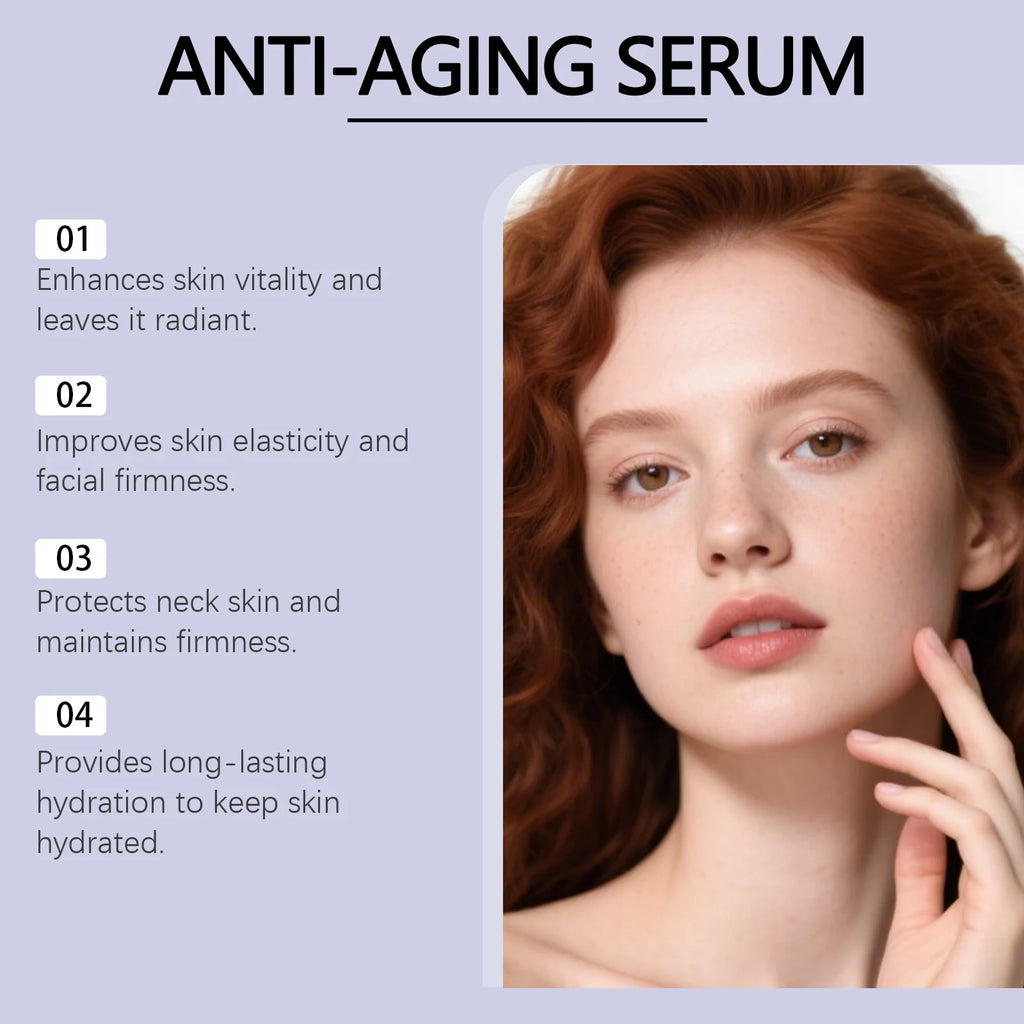 Anti Aging Serum DNA Sodium Face Essence for Hydrating Firming Lifting Improve Skin Elasticity Anti Sagging Smoothing Skin Care Oasis Select