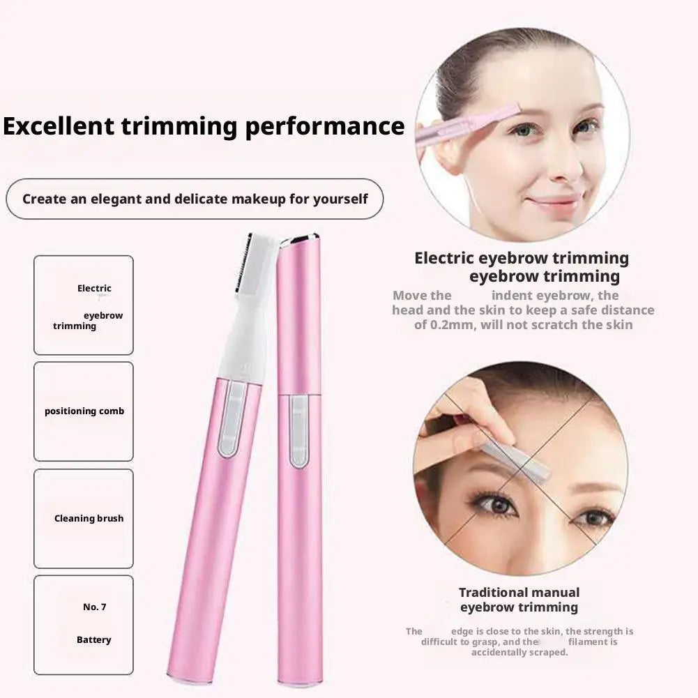 Women's Electric Facial Hair Trimmer – Eyebrow, Face & Nose Facial Hair Trimmer Oasis Select