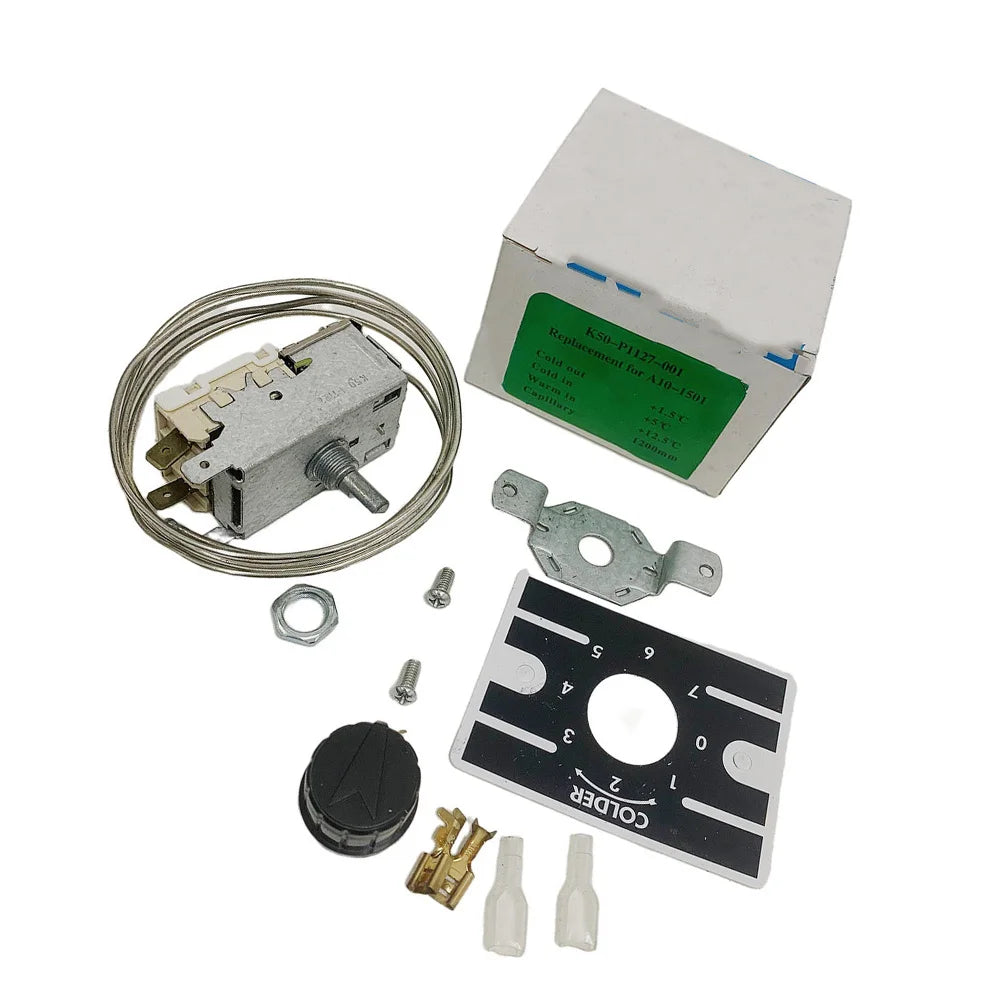 Metal K50-P1126-001 K50-P1127-001 Thermostat Temperature Controller For Refrigerator Replacement Accessories Oasis Select