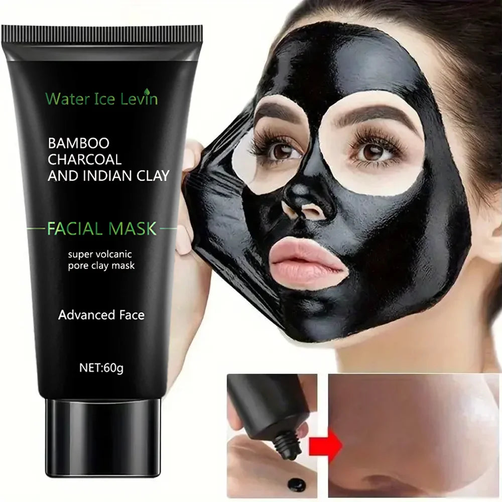 Bamboo Charcoal Black Peel-Off Mask – Deep Cleanse & Hydrate Peel-Off Face Mask Oasis Select