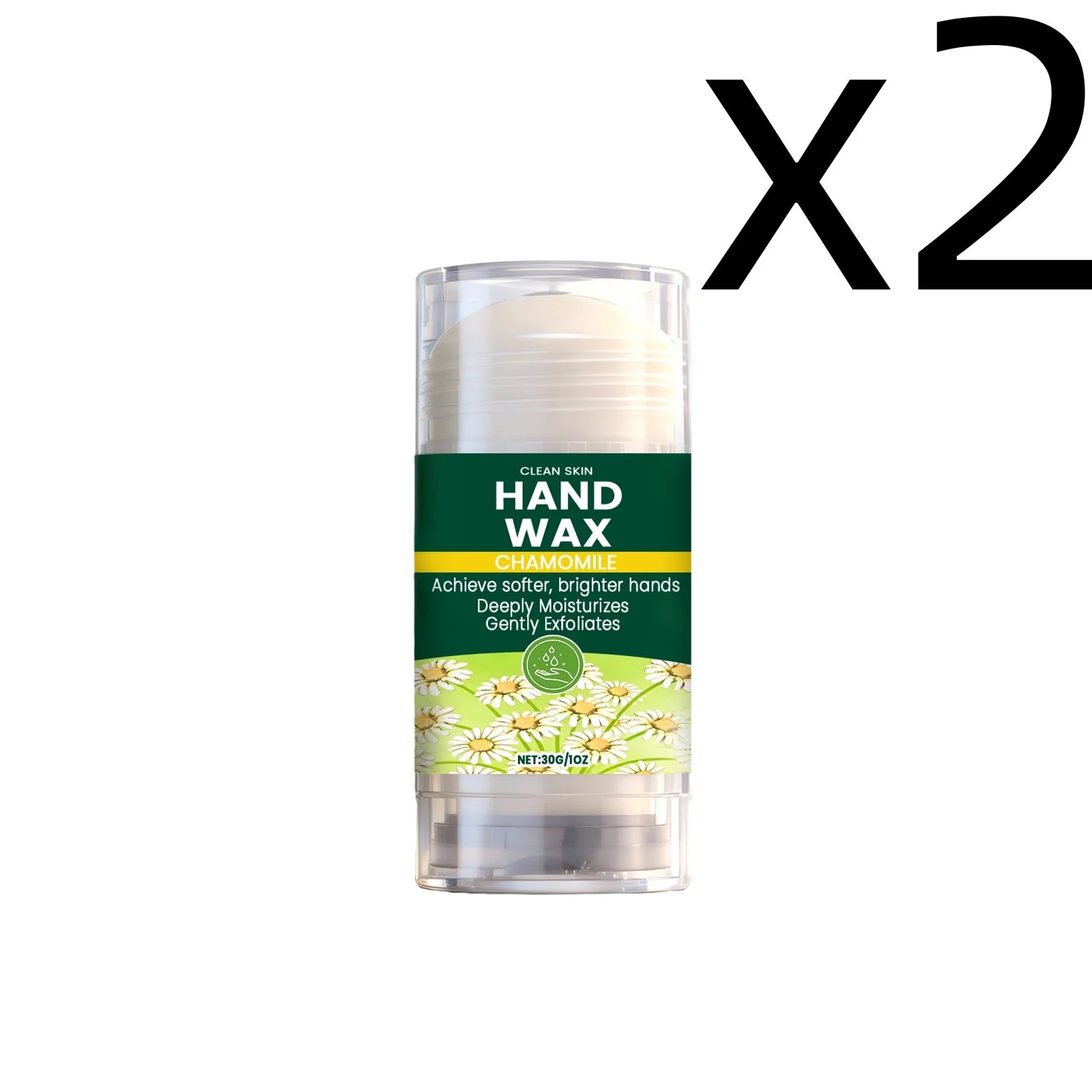 Chamomile Hand Wax Moisturize Hand Skin Repair Dry Cracked Soften Roughness Smoothing Skin Fine Lines Portable Hand Care Cream Oasis Select 30g X 2PCS
