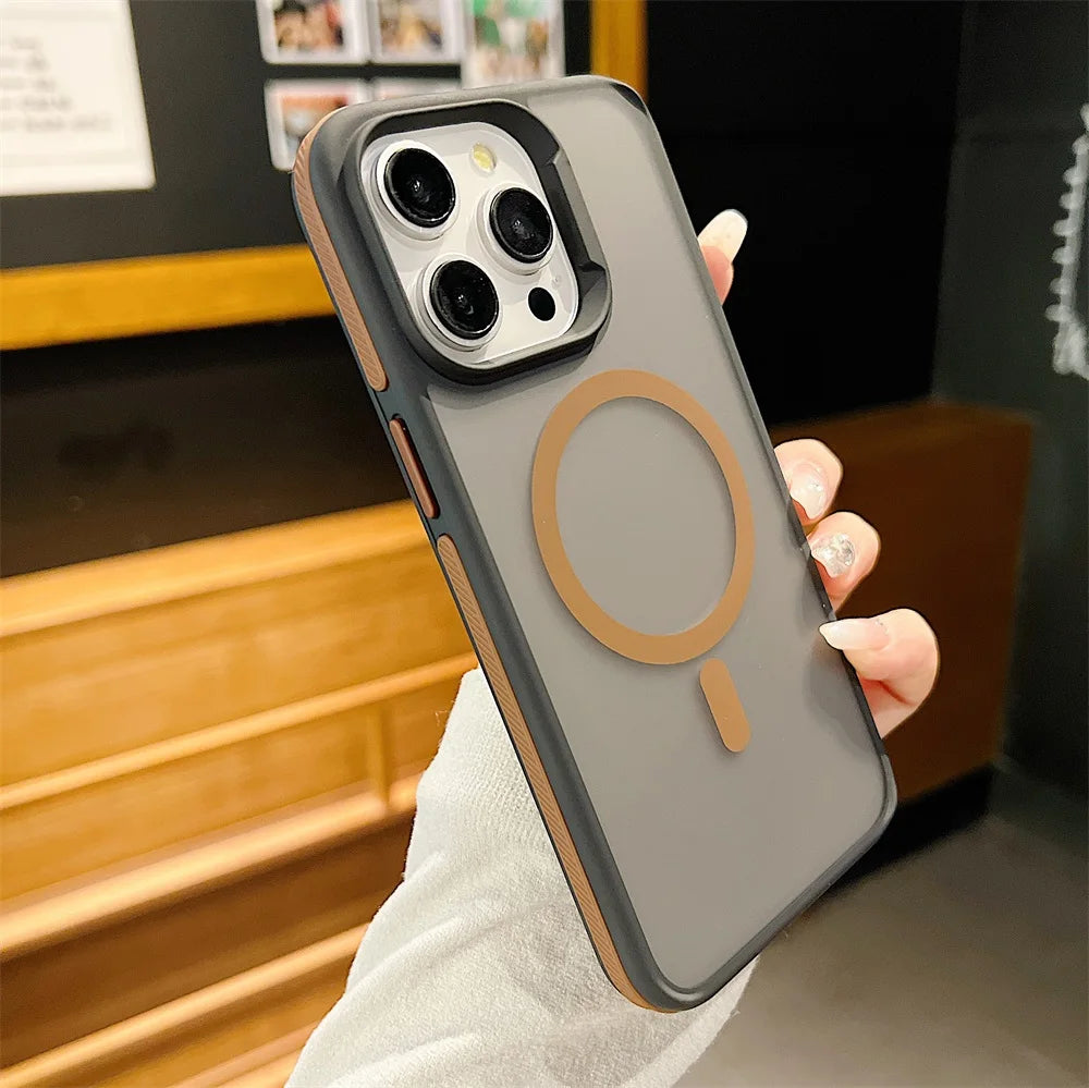Color blocking Phone Case For Iphone 17Air 17Promax 17Pro 16Promax 16Plus 16 15 Promax 14promax 13 12 Anti Drop Shock Resistance Oasis Select