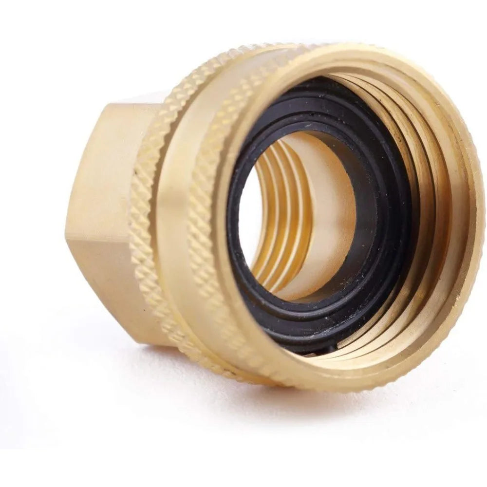 Garden Hose Repair Connector with Clamps, Fit for 3/4''GHTor 1/2"NPT Garden Hose Fitting (USA Standard) Oasis Select