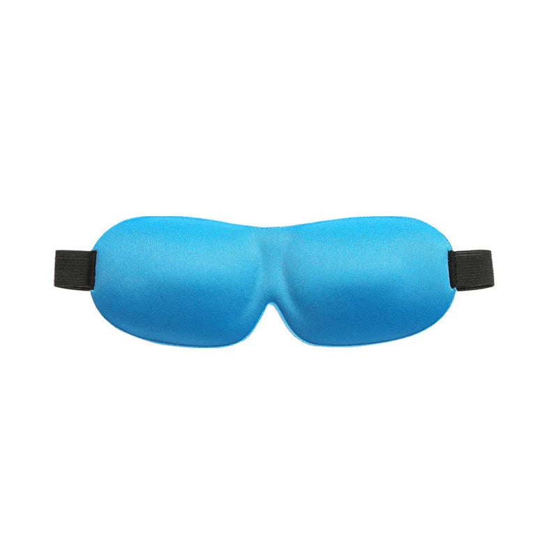 3D Contoured Blackout Sleep Eye Mask – Non-Marking & Soft Sleep Eye Mask Oasis Select blue
