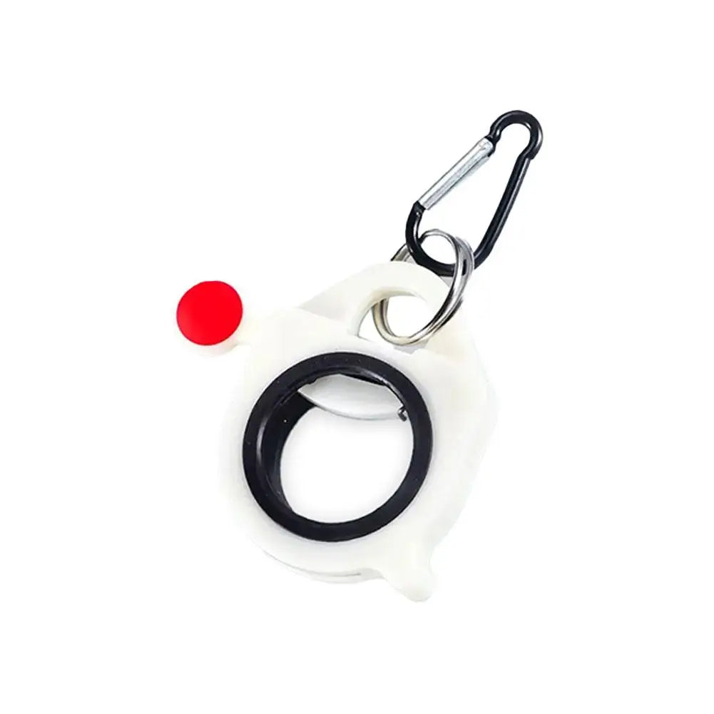 Portable Cable Tie Organizer – Glow-in-Dark & Carabiner Clip