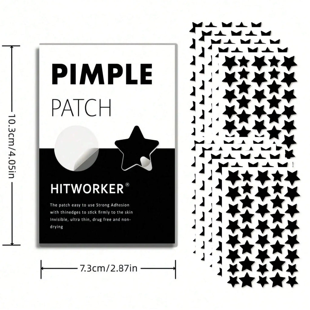 800/400/200pcs/box star shaped - containing tea tree oil acne patch, alcohol free, non irritating absorption of acne secretions Oasis Select
