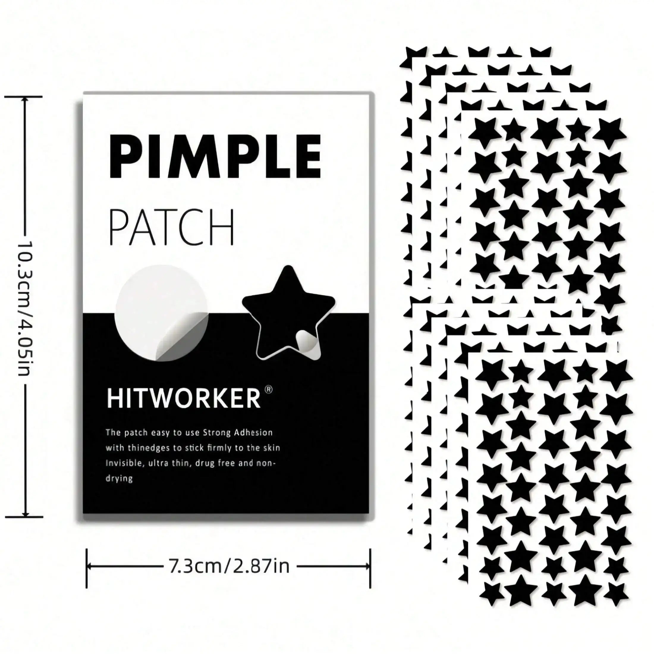 800/400/200pcs/box star shaped - containing tea tree oil acne patch, alcohol free, non irritating absorption of acne secretions Oasis Select
