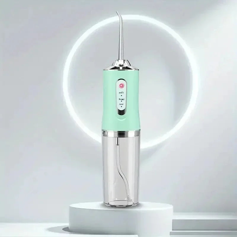 Portable Smart Electric Oral Irrigator Water Flosser 3 Modes Rechargeable Dental Water Jet Irrigator Dental Teeth Cleaner Oasis Select