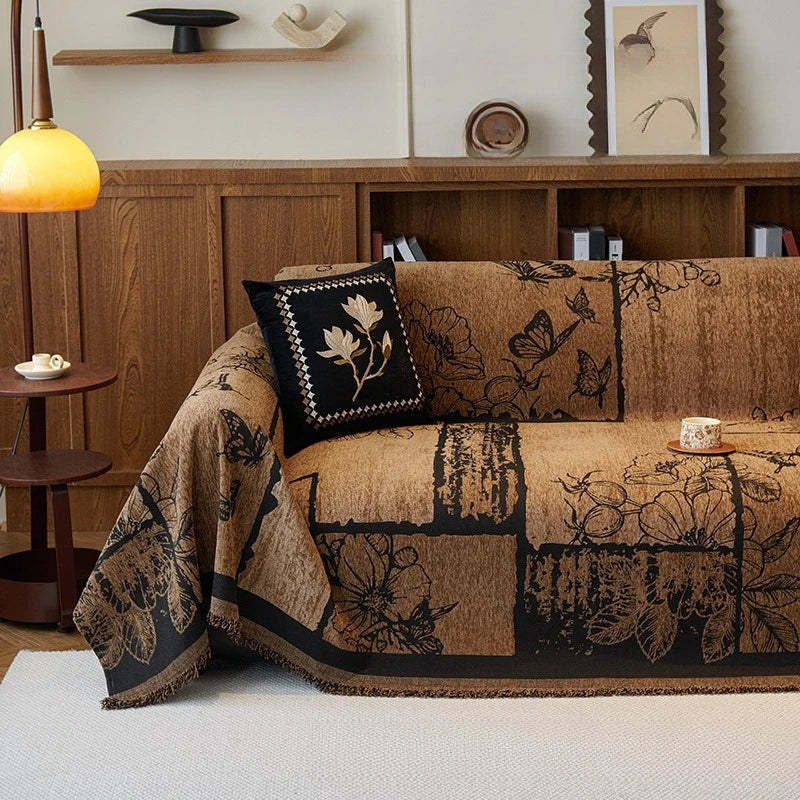 Sofa Towel New Medieval Sofa Cover Four Season Universal Retro Living Room Decoration Home Textile Products Oasis Select