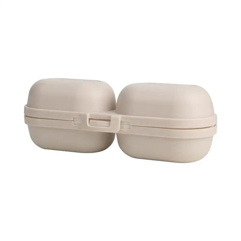 2 Cavity Non-Stick Rice Ball Onigiri Mold Easy Demould Reusable for Home DIY Bento Picnic Snack Prep Oasis Select A
