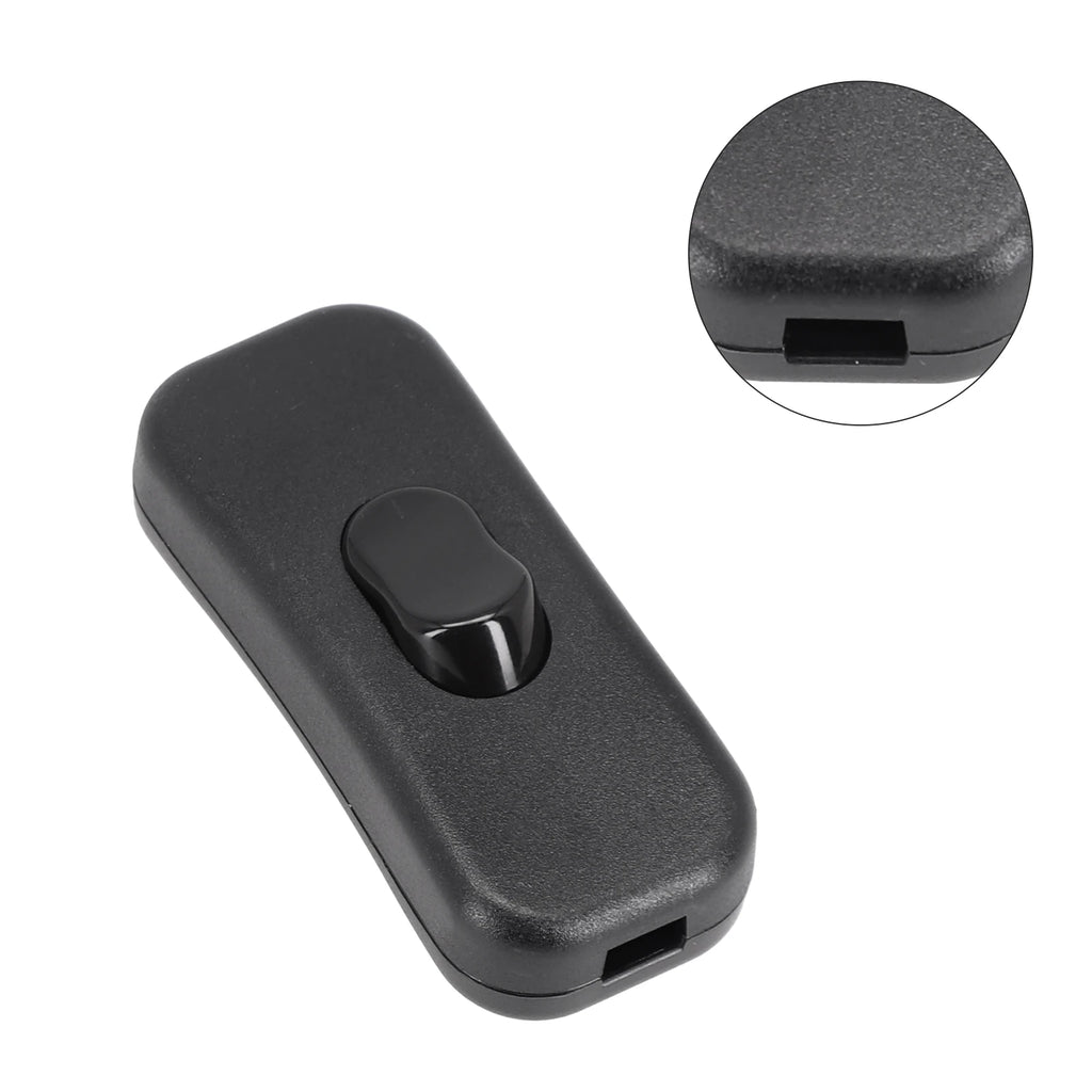 In Line Cord Switch Rocker Switch On/Off Lamp Control 303 Push Button Switch For Desk Lamp Floor Lamp Oasis Select