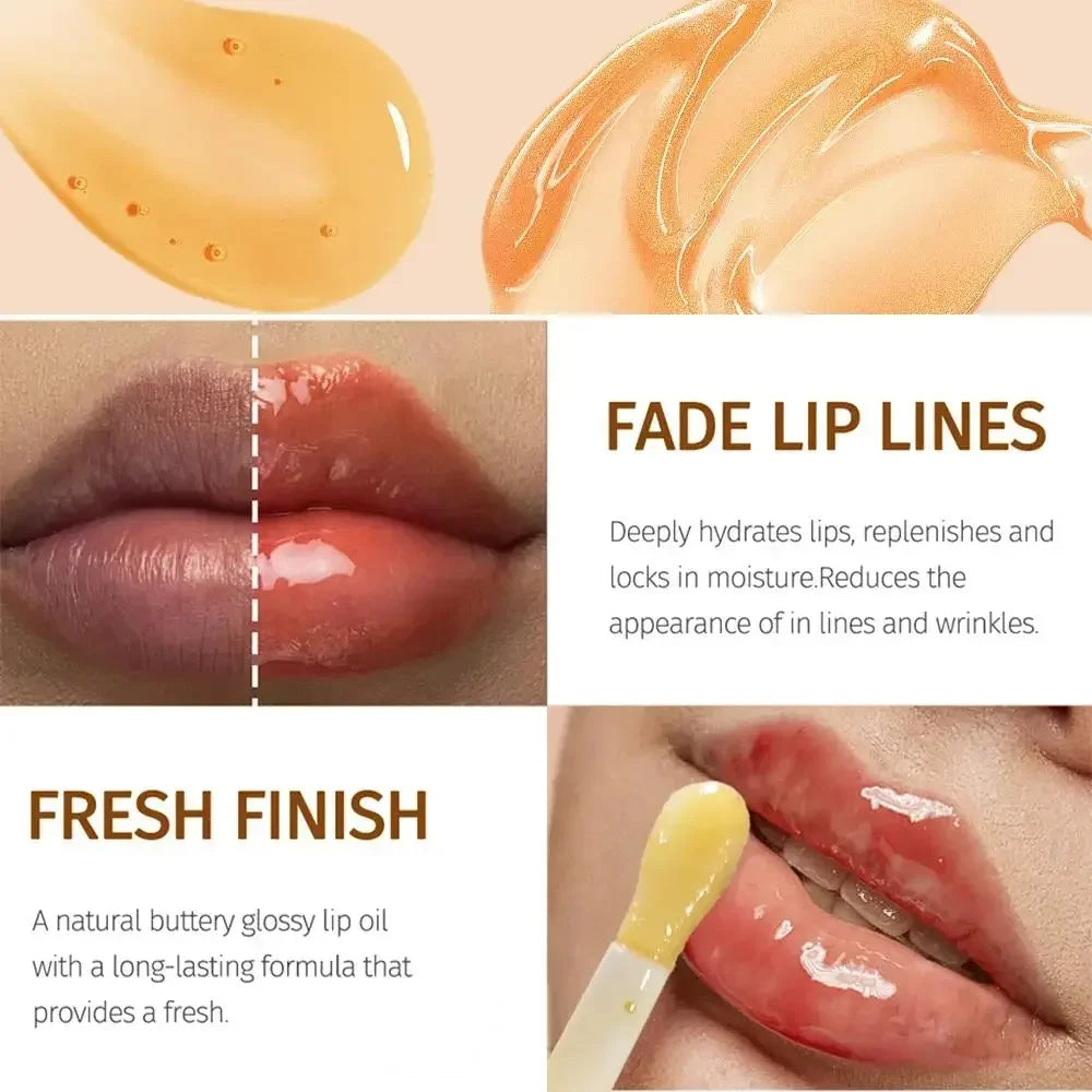 SAM SUGAR Honey Essence Lip Oil – Hydrating, Non-Sticky Glaze