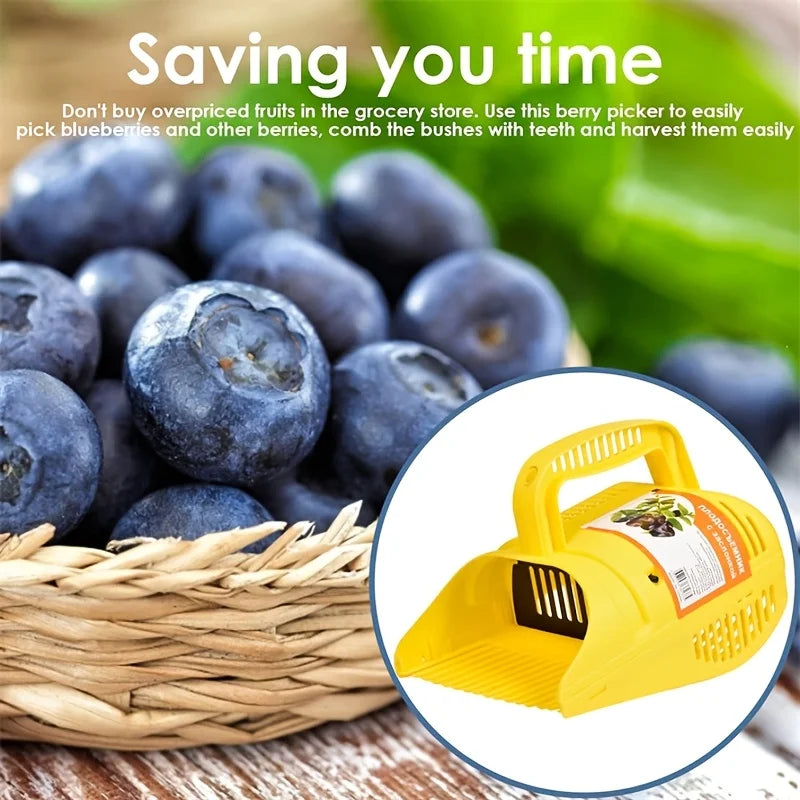 Easy-Grip Blueberry Picker Tool - Portable Fruit Harvesting Device for Orchards & Gardens Fruit Picker Oasis Select