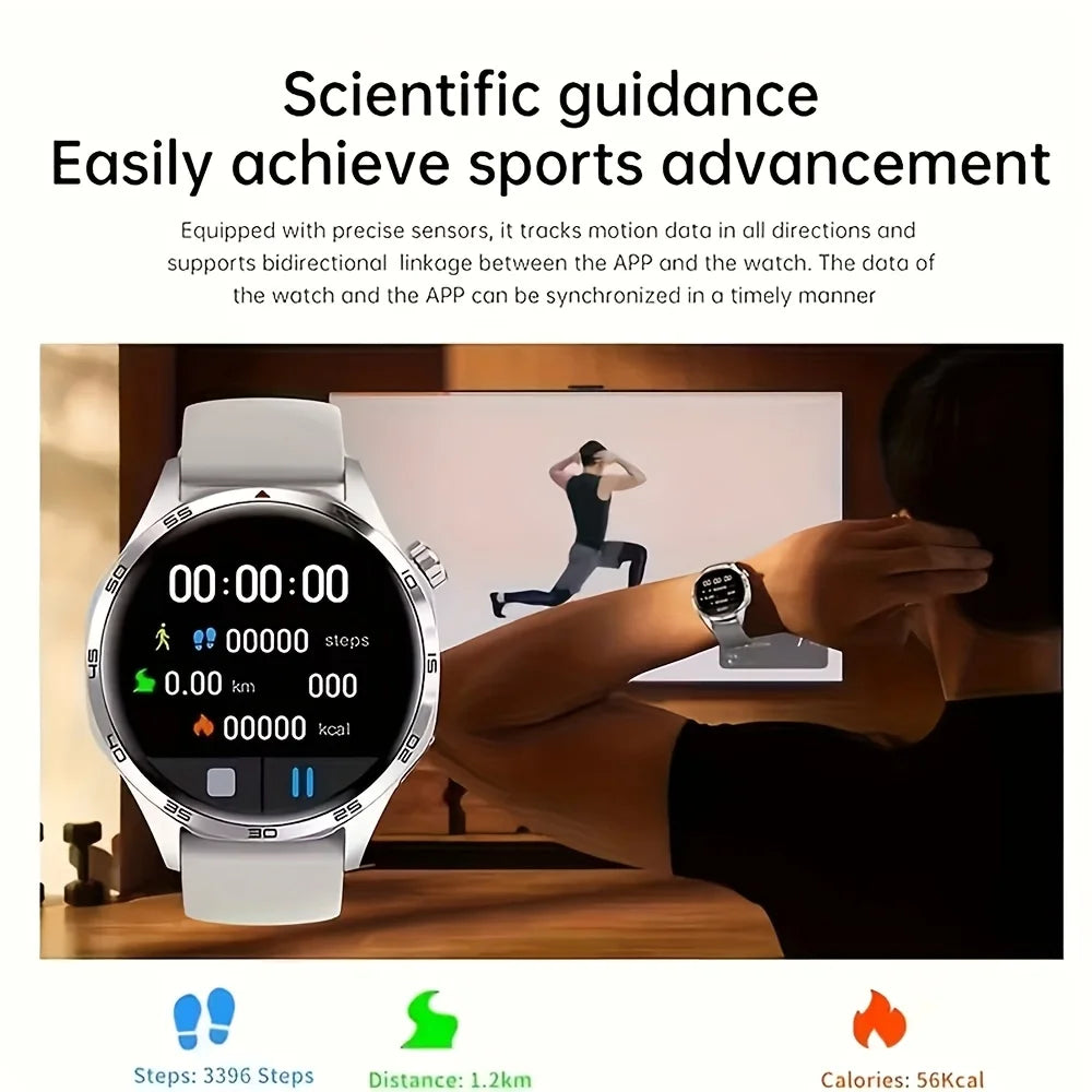 ERUN Smart Watch 1.5" Touch Screen | Sports Tracker & Alerts