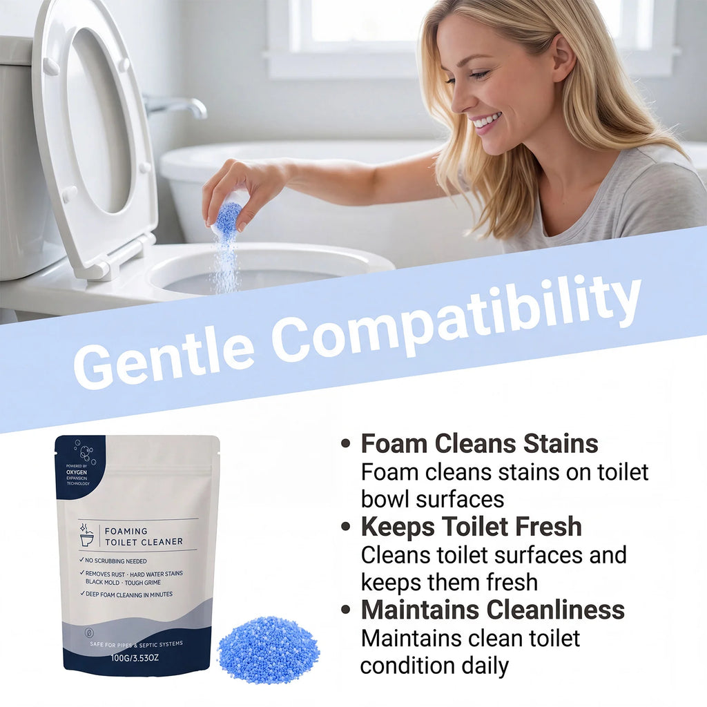 Foam Toilet Cleaner Powerful Removal Yellow Stainsreduce Odor Keep Fresh Air Descaling Easy Dissolving Toilet Cleaning Supplies Oasis Select