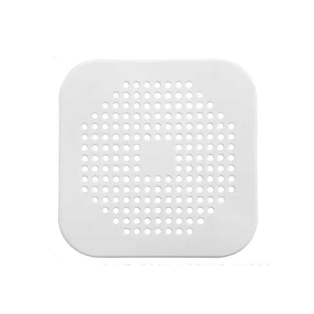 Durable Silicone Kitchen Sink Strainer Hair Drain Catcher Shower Drain Strainer Adsorption Sink Strainer Floor Drain Filter Oasis Select White
