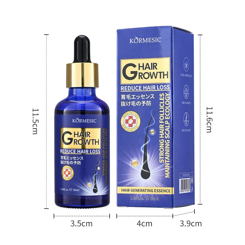 KORMESIC Hair Growth Serum – Scalp & Follicle Booster 50ml