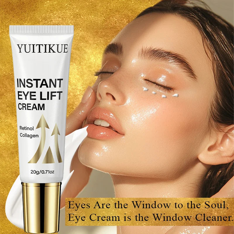 YUITIKUE Instant Eye Lift Cream with Retinol & Collagen, Daily Under-Eye Care for Smooth, Hydrated Skin Oasis Select