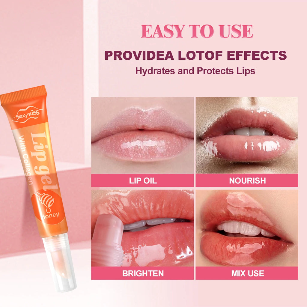 24PCS Luxury Gift Set Lip Balm Jelly Set Hydrating and Glossy for Dry Lips Valentine's Day Gifts Perfect Present for Oasis Select