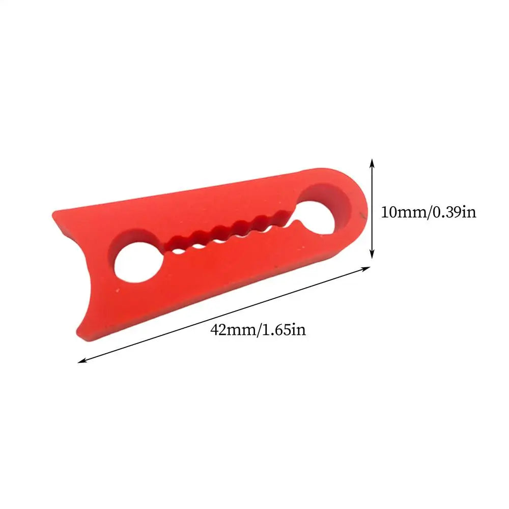 Car Door Cushion Pads Car Silicone Bumper Protector Automotive Door Damping Pads for Interior SUV Truck Vehicle Automotive RV Oasis Select Red