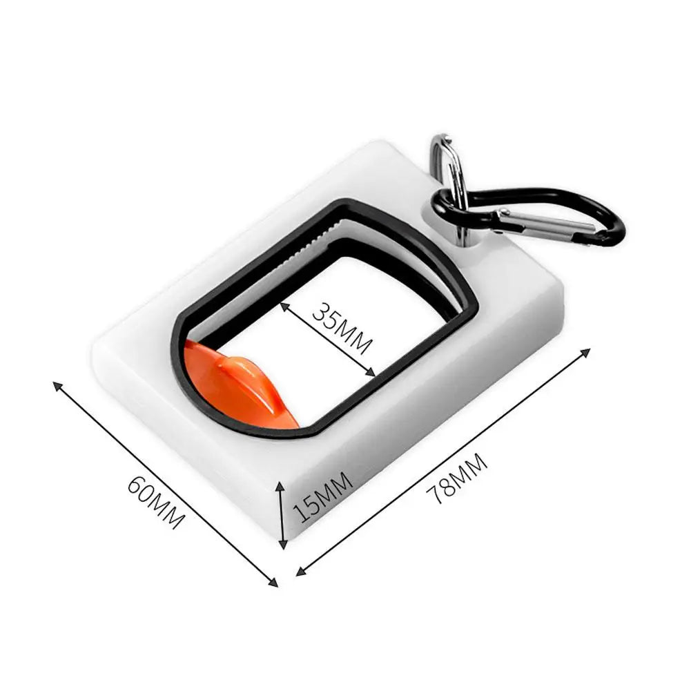 Portable Cable Tie Organizer – Glow-in-Dark & Carabiner Clip
