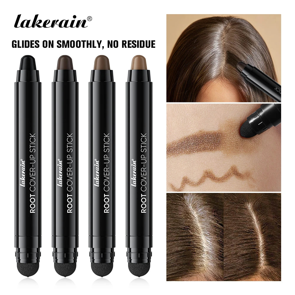 Lakerain Hair Dye Pen Men Women Precise Gray Coverage Stick Smudge-Resistant Long-Lasting Makeup Smooth Application Dye Stick Oasis Select
