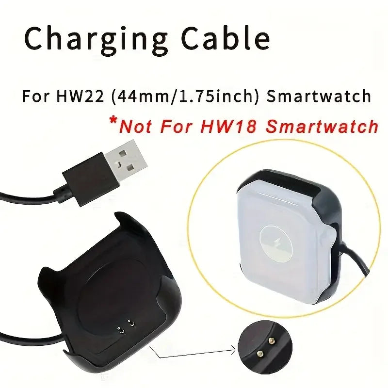 Magnetic USB Charging Cable for HW22 & HW18 Smartwatch Smartwatch Charger Cable Oasis Select